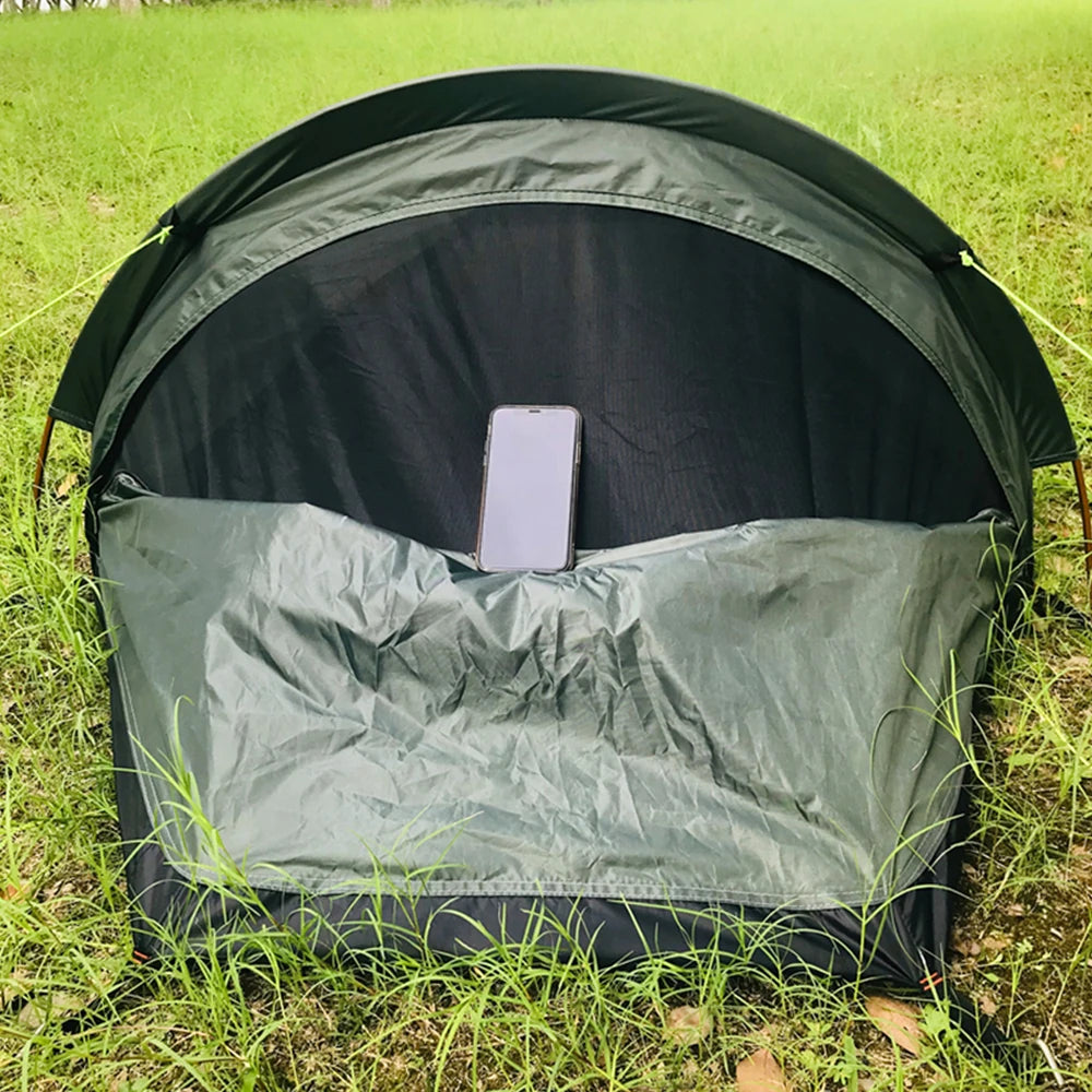 Lightweight Waterproof Single-Person Backpacking Tent – Outdoor Hiking & Camping Shelter